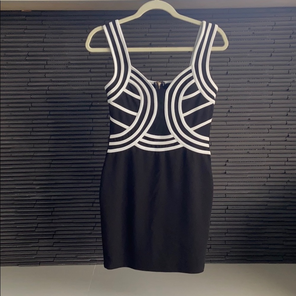 Black & white dress